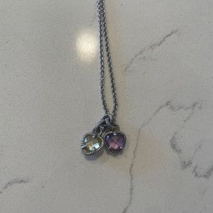 Judith Ripka heart necklace